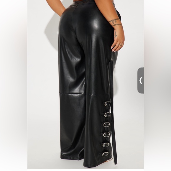 Faux leather Pant - Picture 4 of 4